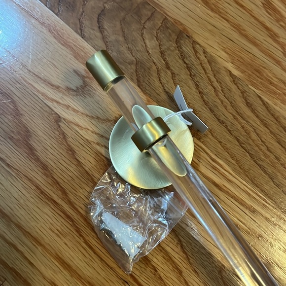 Anthropologie or Mikayla Lucite Towel Bar Size 18” NIB - Picture 7 of 16